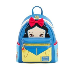 Loungefly Disney Snow White and the Seven Dwarfs Cosplay Womens Double Strap Shoulder Bag Purse