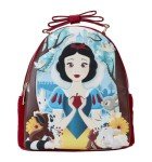 Loungefly Disney Snow White Classic Apple Quilted Velvet Mini Backpack