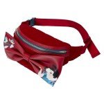 Loungefly Disney Snow White Classic Bow Velvet Belt Bag Fanny Pack