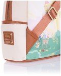 Loungefly Disney Snow White Castle Series Womens Double Strap Shoulder Bag Purse