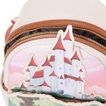 Loungefly Disney Snow White Castle Series Womens Double Strap Shoulder Bag Purse
