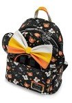 Loungefly Disney Mickey and Minnie Spooky Mice Adult Womens Double Strap Shoulder Bag Purse with Ears Headband