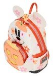 Loungefly Disney Minnie Mouse Floral Ghost Light Up Glow Mini Backpack