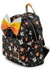 Loungefly Disney Mickey and Minnie Spooky Mice Adult Womens Double Strap Shoulder Bag Purse with Ears Headband