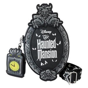 Loungefly Disney Haunted Mansion Plaque Crossbody Bag