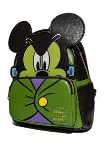 Loungefly Mickey Mouse Frankenstein Mickey Cosplay Mini-Backpack - Entertainment Earth Exclusive Green