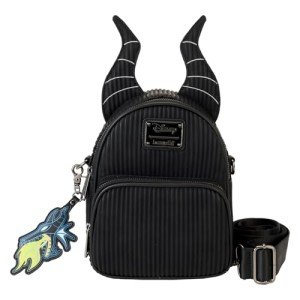 Loungefly Disney Villains Malificent Convertible Mini Backpack