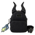 Loungefly Disney Villains Malificent Convertible Mini Backpack