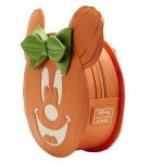 Loungefly Disney Glow FACE Minnie Pumpkin Mini Backpack