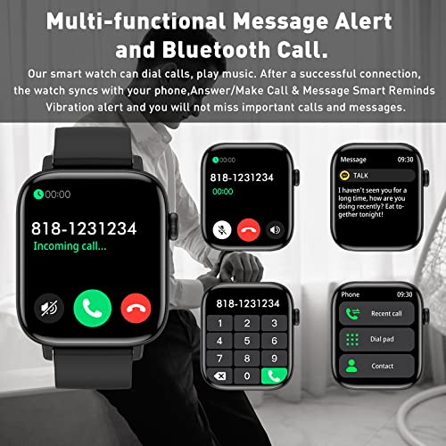 Smartwatch with Call and Fitness Tracking