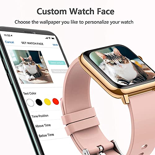 KALINCO Fitness Tracker Smartwatch - Heart & Health Monitor