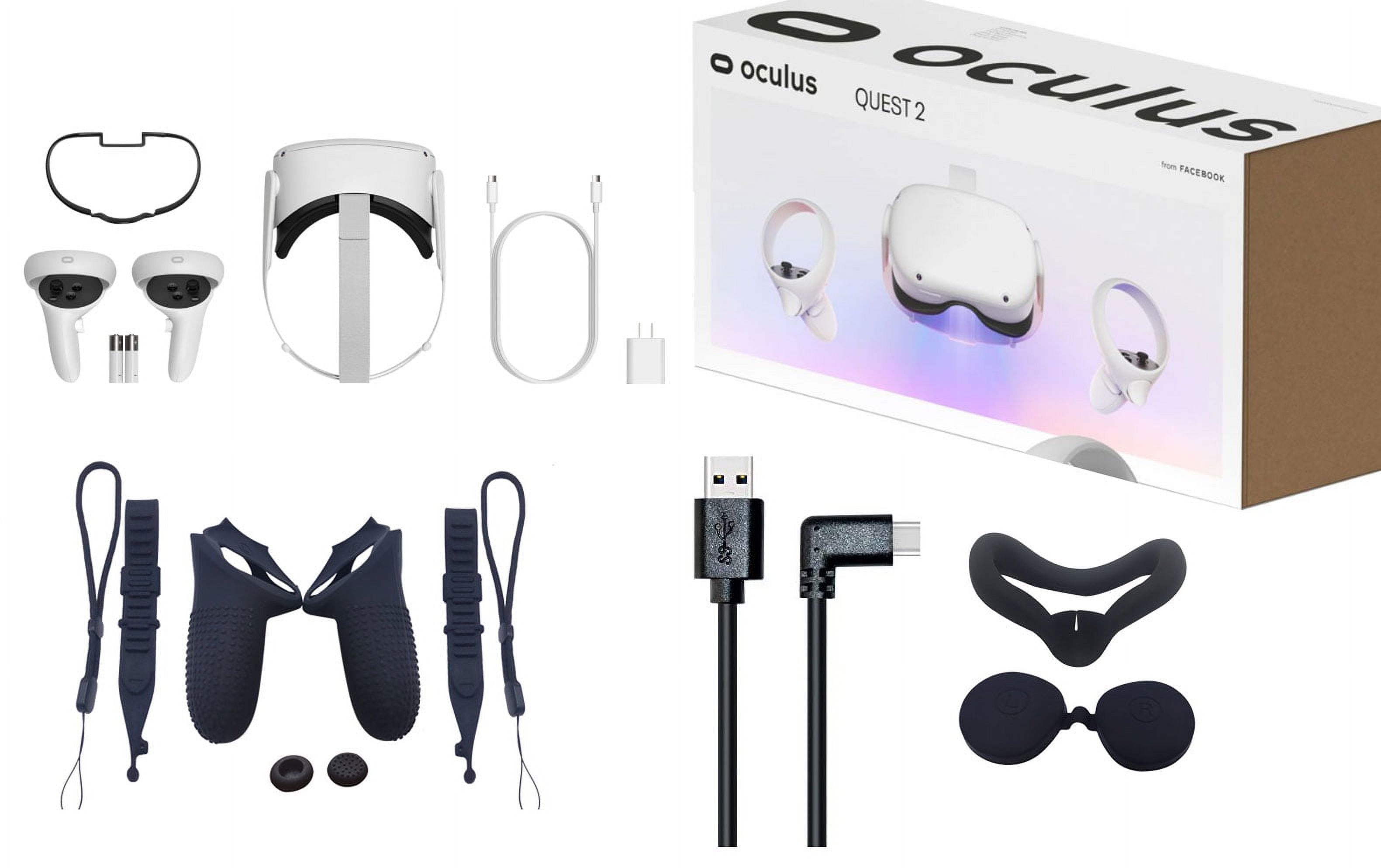 256GB Oculus Quest 2 VR Headset Bundle