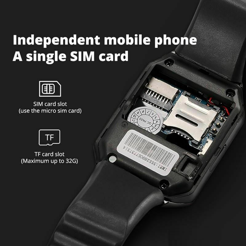 Android Fitness Smartwatch with HR Monitor & Pedometer
