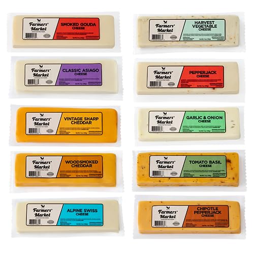 Farmers' Market Vintage Sharp Cheddar Cheese Block 3-Pack