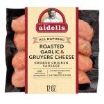 Aidells Roasted Garlic & Gruyere Chicken Sausages