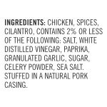 Aidells Chorizo Smoked Chicken Sausage 12 oz