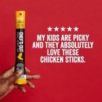 Smoked Barbecue Chicken Jerky Snack Sticks - 12ct