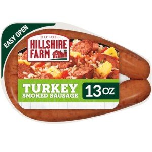 Hillshire Farm Smoked Turkey Sausage 12 Oz (4 Pack)