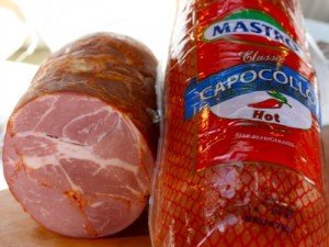 Mastro Hot Capocollo Sliced - 1 Pound Pack