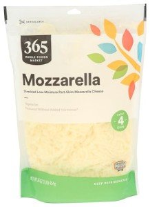Whole Foods Market Mozzarella Shredded Cheese, 16 oz