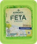 Athenos Crumbled Feta Cheese - 4 oz Tub