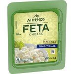 Athenos Crumbled Feta Cheese - 4 oz Tub