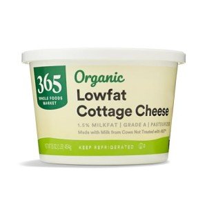 Whole Foods Organic Low-Fat Cottage Cheese, 16oz
