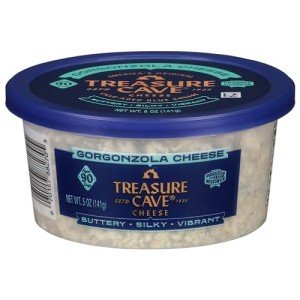 Gorgonzola Cheese Crumbles by Treasure Cave, 5 oz