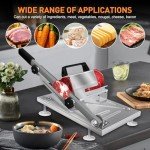 Stainless Steel Manual Frozen Meat Slicer