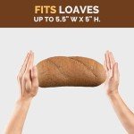 Bamboo Bread Slicer with Knife and Crumb Tray