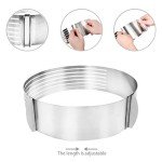 Adjustable Stainless Steel Cake Leveler & Slicer