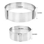 Adjustable Stainless Steel Cake Leveler & Slicer