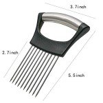 Onion Holder Slicer for Easy Vegetable Cutting