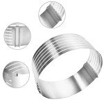 Adjustable Stainless Steel Cake Leveler & Slicer