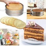 Adjustable Stainless Steel Cake Leveler & Slicer