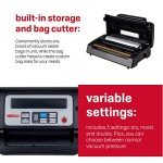 Nesco Deluxe Vacuum Sealer with Viewing Lid