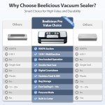 Precision Pro Vacuum Sealer with 10 Functions
