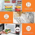 40-Piece Airtight Food Storage Container Set