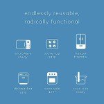 Silicone Reusable Food Storage Bags, 3-Pack