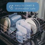 Silicone Reusable Food Storage Bags, 3-Pack