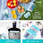 Silicone Food Storage Bags - Set of 6