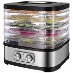 OSTBA Electric Food Dehydrator with 5 BPA-Free Trays
