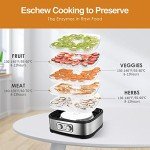 OSTBA Electric Food Dehydrator with 5 BPA-Free Trays