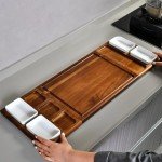 Shanik Premium Charcuterie Board - Magnetic Cheese and Meat Board, Double-Sided Serving Tray and Cutting Board- Gift for Any Occasion Quality Assured Without Engraving