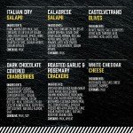 COLUMBUS Charcuterie Boards, Gourmet Meat and Cheese Tray for Entertaining, 12.5 Oz Charcuterie Tasting Board for Parties and Events