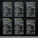 COLUMBUS Charcuterie Boards, Gourmet Meat and Cheese Tray for Entertaining, 12.5 Oz Charcuterie Tasting Board for Parties and Events