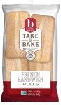 La Brea Bakery Take & Bake French Sandwich Rolls, 4Pk, 12 Oz
