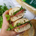 Amazon Fresh Brand, Artisan Bake At Home French Style Demi Baguette, Frozen, 12 Oz, 2 Count