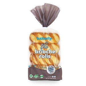 bakerly Brioche Rolls, 8 pack, 9.88 oz.