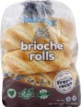 bakerly Brioche Rolls, 8 pack, 9.88 oz.